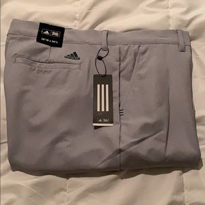 NWT Men’s Adidas Grey Pinstripe Pants